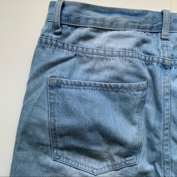 Forever 21 Straight Leg Blue Jeans - Picture 6 of 9